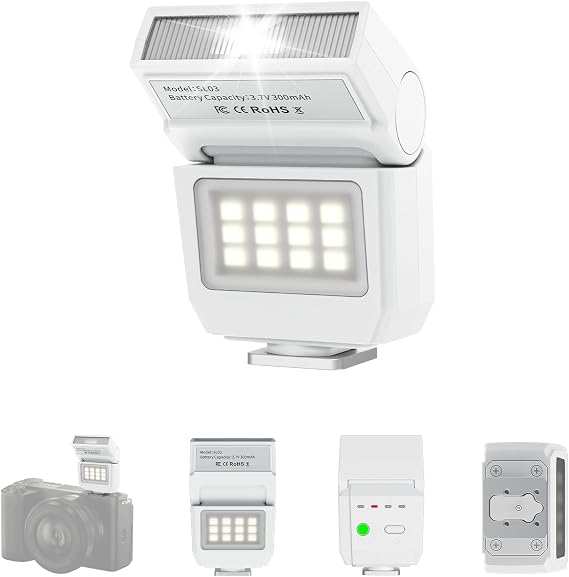 Ulanzi SL03 Camera Mini Flash Speedlite, for DSLR Sony Canon Nikon Fuji