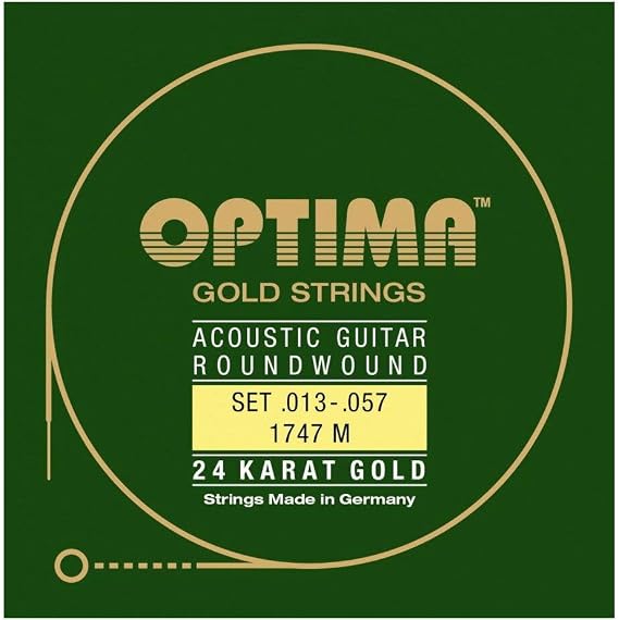 Optima 1747 M Acoustic GOLD Strings, medium