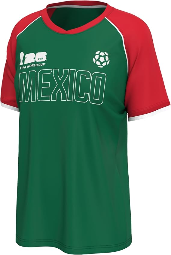 Outerstuff FIFA World Cup 2026 Women's Soccer Raglan Sleeve Top