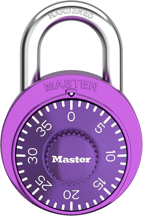 Master Lock Combination Padlock, Gym Locker Lock, 1526EC