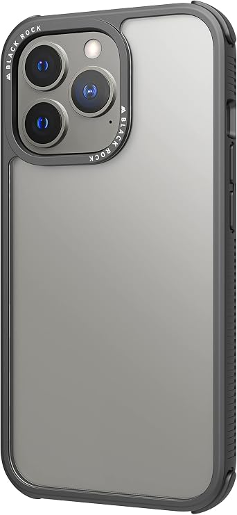 hama Germany | Robust Transparent Apple iPhone 13 Pro Case Black