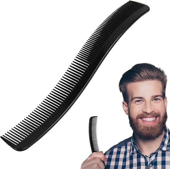 Mens Hair Comb Barber Clipper Multipurpose Anti-Slip