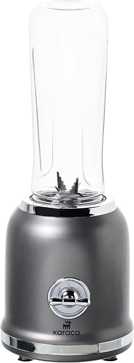 Karaca Retro Personal Kişisel Smoothie Blender Grey