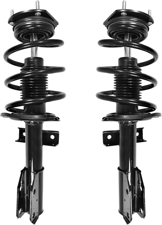 COMPLETESTRUTS Front Quick Complete Strut Assemblies with Coil Springs Replacement for 2007-2012 GMC Acadia - Set of 2