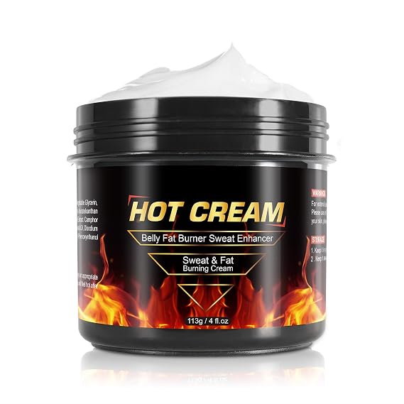 Sweat Cream for Body & Skin, Natural Sweat Cream Workout Enhancer for Targeted Areas, Enhanced Circulation, Support Muscle Warm-Up & Tightens and Firms Skin for Women and Men