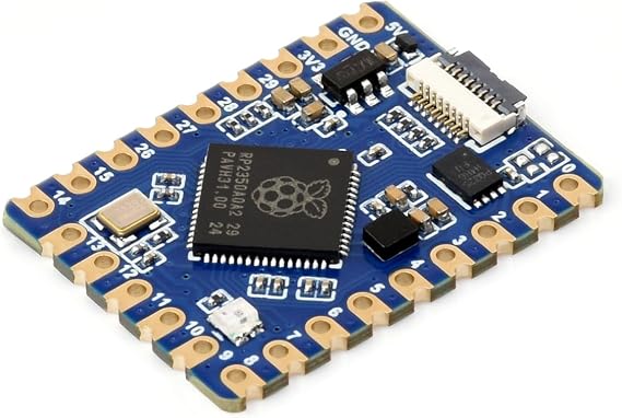 waveshare RP2350-Tiny Microcontroller Development Board Based On RP2350A Chip,Support C/C++, MicroPython
