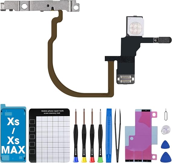 for iPhone Xs XS Max Power Button Flash Light Replacement OEM
