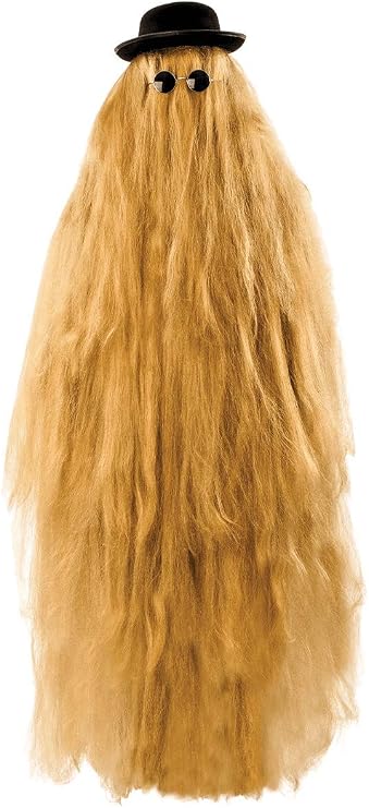 Addams Family-Inspired Hairy Relative Adult Costume | One Size