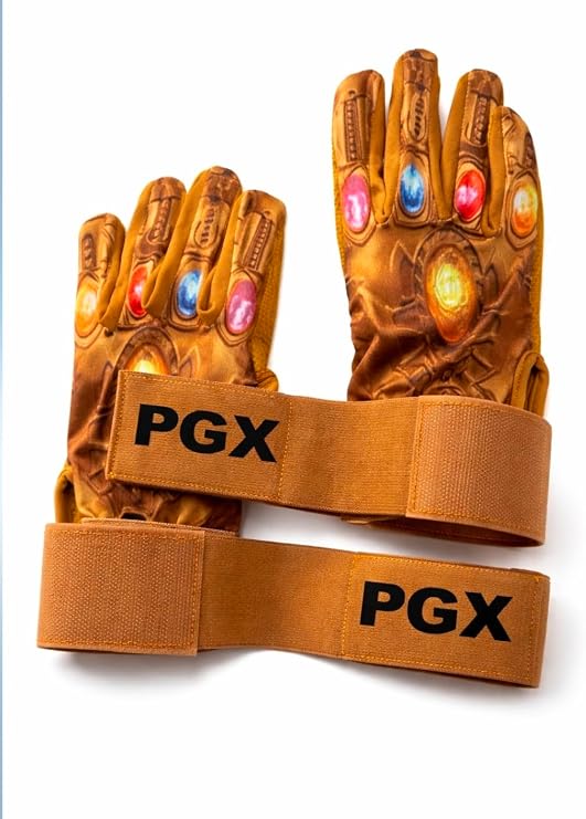 PGX Power Stones Youth Baseball Gloves (Gold, Youth Small)