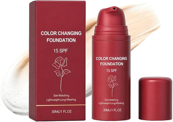 SMOQCH Colour Changing Foundation for Mature Skin - All Skin Tones (1Pc)