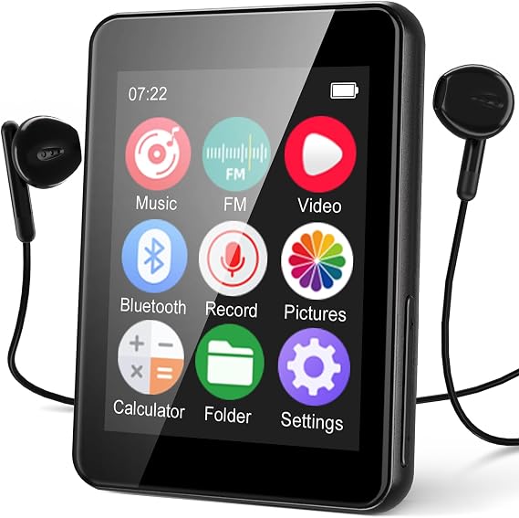 64GB MP3 Player for Kids, 2.4 Portable Music Player
