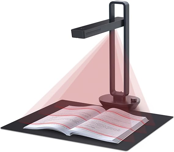 CZUR Aura Pro Portable Book Scanner, A3 Document Scanner