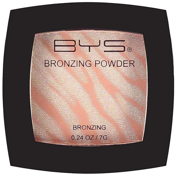 BYS Tiger Pattern Print Shimmer Highlighter Bronzer Duo