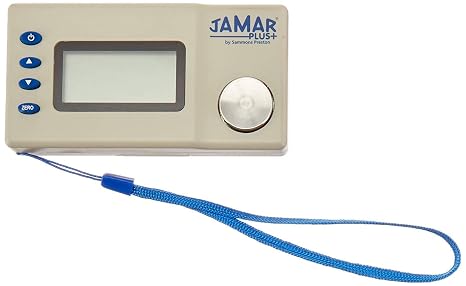 Jamar Digital Pinch Gauge, Accurate Hand Measuring Dynamometer, Max Force Indicator, LCD Display, Hydraulic Pressure Measuring Tool for Determining Isometric Tip, Key & Palmar Finger Pinch Strength