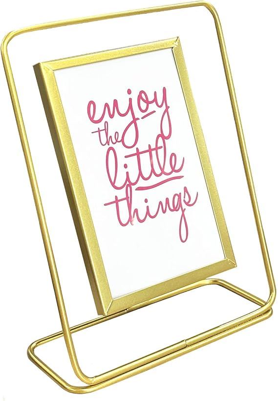 Rectangular Vertical Photo Frame,Golden (Rectangular 2)