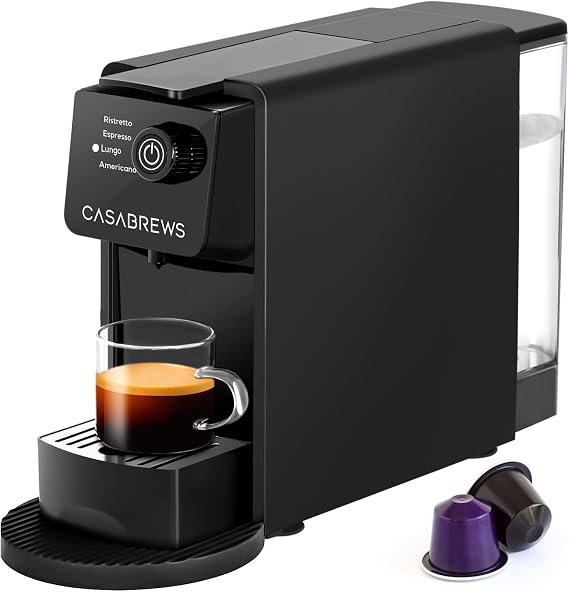 CASABREWS CM7036E 20Bar Espresso Machine for Nespresso Original Pods