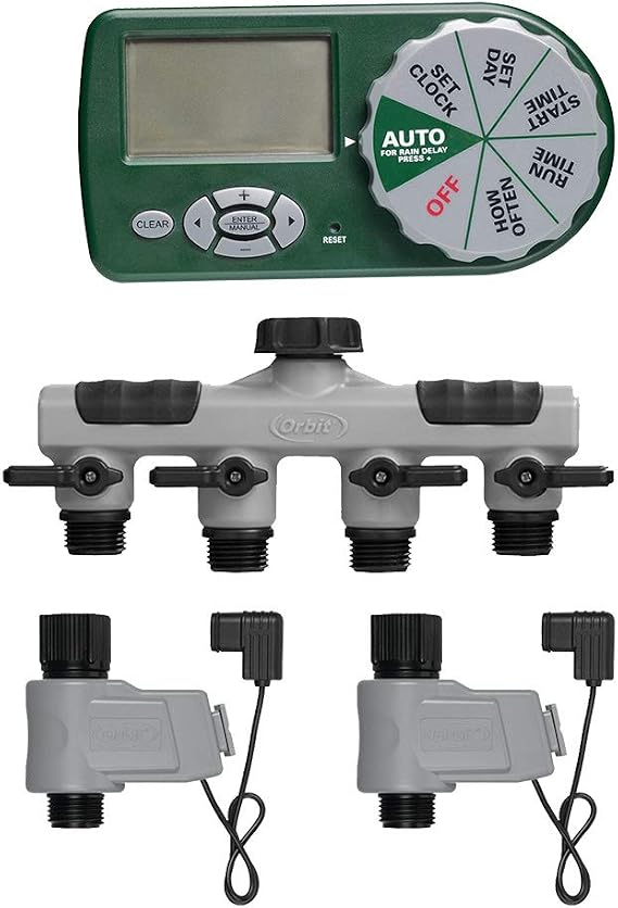 Orbit 58911 Complete Yard Watering Kit, Green, 1