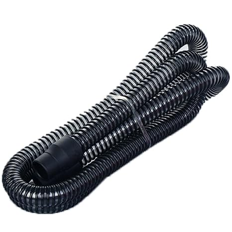 Universal CPAP Hose (6ft), Flexible Polymer CPAP Replacement Tube Breathing Machine Tubing Compatible with Major CPAP Machines, Most CPAP BiPap, and BiLevel Device Brands, Standard 22mm, Black