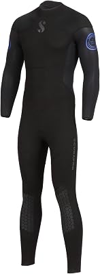 SCUBAPRO Oneflex Steamer Mens Diving Wetsuit, 3mm, Back Zip, X-Foam Neoprene, 2XL