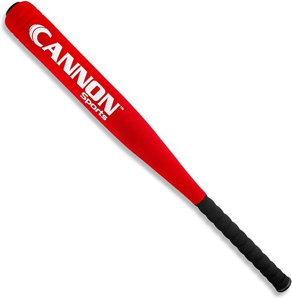 Cannon Sports Foam Baseball Softball Bat - 29-Inch Padded Training Bat with Strong Poly-Core Soft Foam Practice Bat