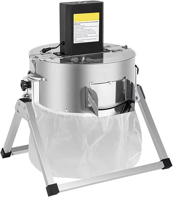 Electric Bud Leaf Trimmer, 16 Inch, 25W Automatic Hydroponic Trimmer with Adjustable Speed, Stainless Steel Blade for Plant Bud and Flower