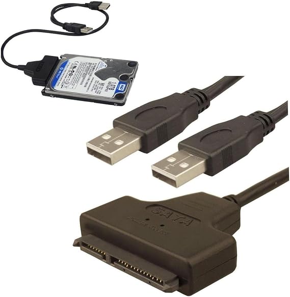 2.5 Inch Sata Hdd Cable Hard Disk Ssd Hdd To Usb Laptop Serial Ata 4536