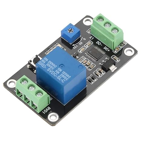 Delay Timer Relay Self-Locking Delay On Off Time Switch Loop Module Super 555 Timer DC 5V/12V/24V(DC5V)