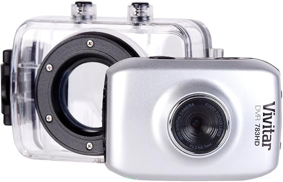 Vivitar HD Action Camera, DVR783HD-Silver