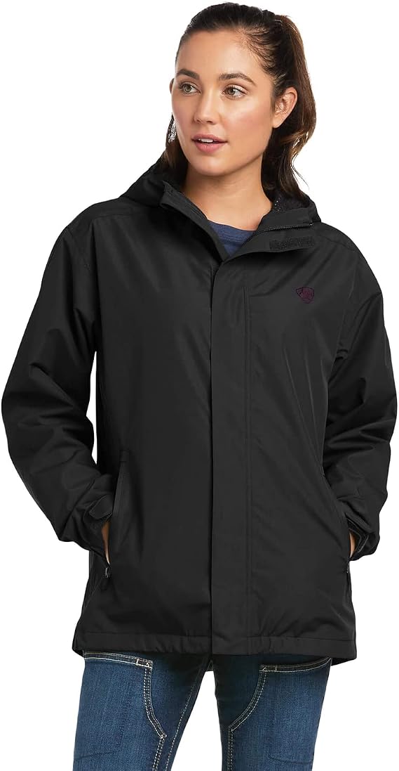 ARIAT Women's Rebar Stormshell Logo Waterproof Jacket