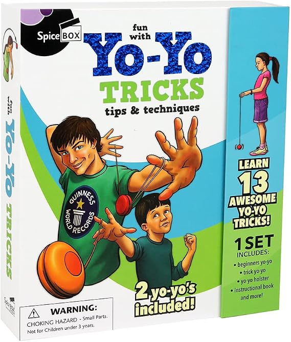 SpiceBox Fun with Yo-Yo Tricks Tips & Techniques, Multicolor