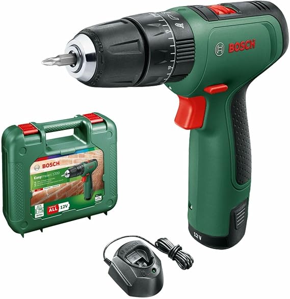 Bosch Akülü Darbeli Vidalama EasyImpact 1200 (1X Akü, 12 Volt Sistem, Taşıma Çantası İçinde)