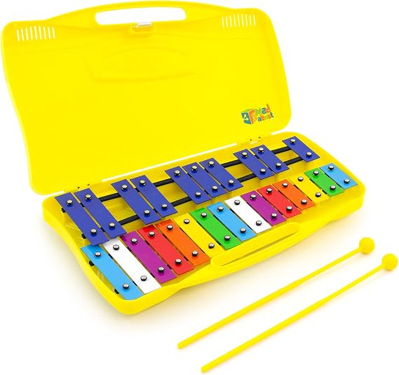 Mad About XYL50-CL 25-Note Chromatic Glockenspiel & Two Beaters