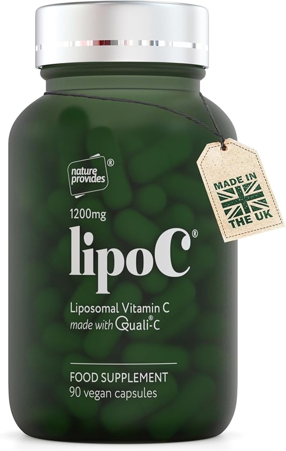 Nature Provides Liposomal Vitamin C 1200mg Quali-C High Strength 90 Caps