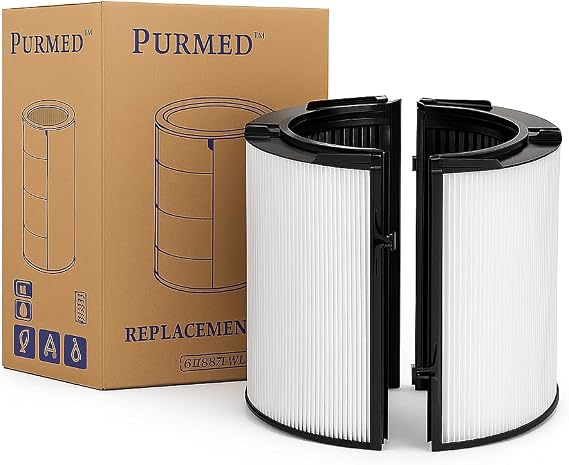 Purmed Hepa Filtre + Karbon Filtre Dyson ile Uyumlu HP04 TP04 DP04 PH04 HP09 TP09 HP07