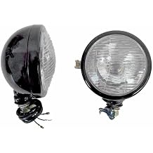 Universal Tractor Head Lamp, Left Side, Compatible with Mahindra, Part 5558164R91 / 5557134R91