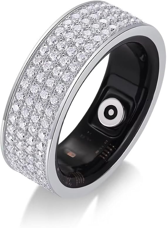 2.76" Anti Oxidation Luxury Intelligent Waterproof Ring for Monitoring Heart Rate, Blood Oxygen, and Healthy Sleep
