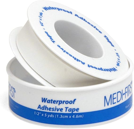 Medique Products B2223408 First Aid Adhesive Tape Roll, 0.5 in. x 5 Yards