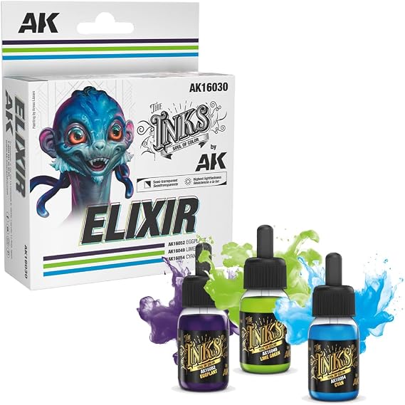 AK Interactive: Elixir Acrylic Ink Set - AK16030