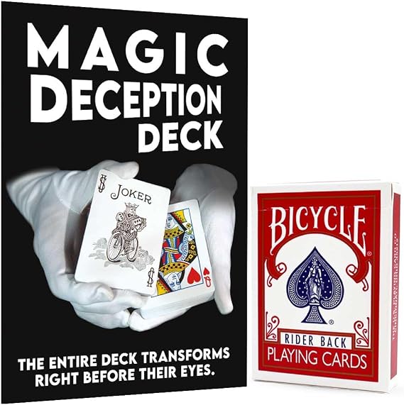 Magic Makers Magic Deception Deck - Color Changing Magic Card Trick