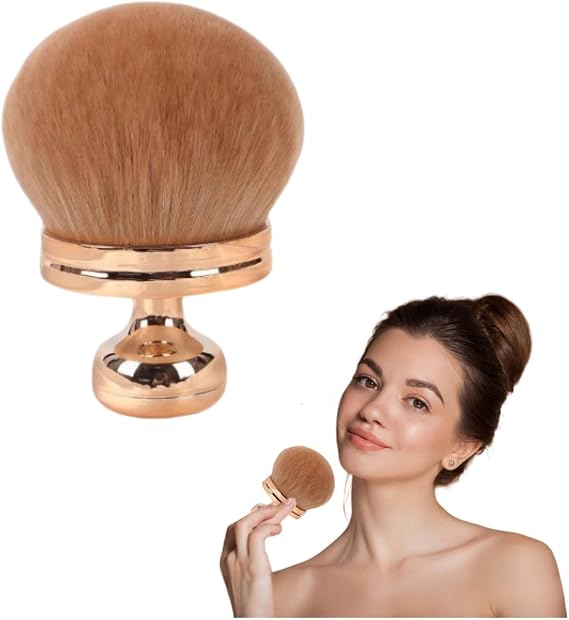 Extra Large Body Makeup Brush, Body Brush for Tan Self Tanner Foundation Powder Brush Blending Liquid Bronzer Buffing Self Tanning Applicator for Face Body (D)