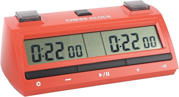 Professional Digital Chess Clock Timer Portable Tournament Large Screen Game Timer Board Game