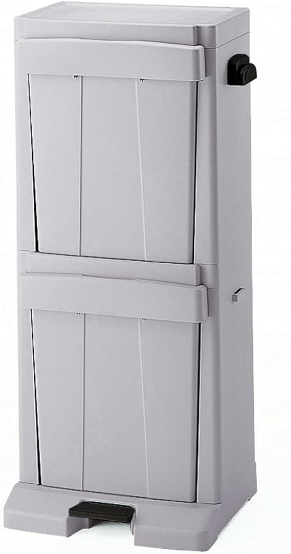 Richell Pet Stuff Tower for Food Storage | Richell Pet Stuff Tower: Ideal for Cats and Dogs. Max Load Capacity 8.8lbs, Includes Foot Pedal and Food Scoop!