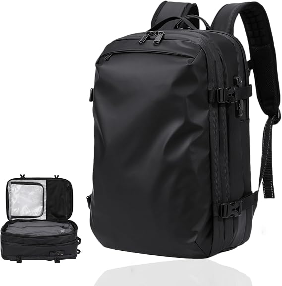 Vacpack Backpack,60L Expandable Backpack with Vacuum Compression(No Air Pump