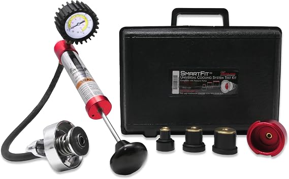 Redline Detection SmartFit Universal Cooling System Vehicle Pressure Test Kit (95-0700)