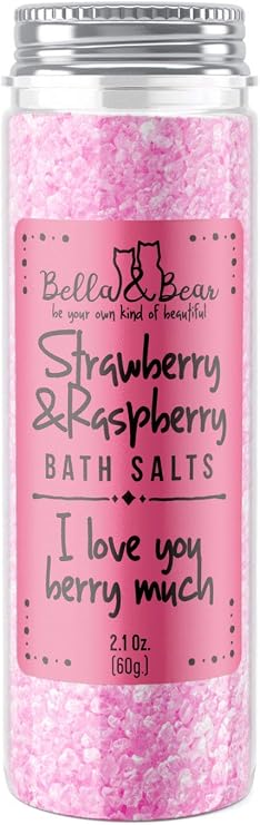 Bella & Bear Strawberry & Raspberry Bath Salts