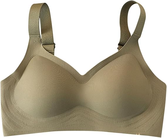 Underwear Women's Wide Straps Without Ring Gathered to Collect Side Breasts Large Size Tank Top Non