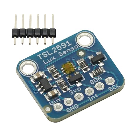 TSL2591 IIC I2C Light Sensor Breakout Module High Dynamic Range Optical Sensor Digital Board TSL25911FN 3.3V 5V
