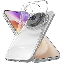 Transparent Silicone Case for Vivo X300 Pro, Soft TPU, Anti-Scratch Shockproof, Bumper Clear Protective Phone Case