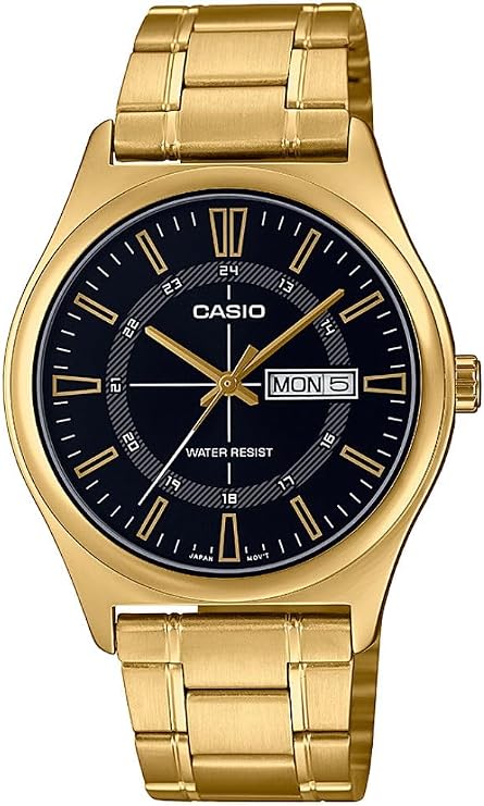 Casio Men's Watch - MTP-V006D-1CUDF Black Dial