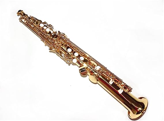 Saxophone Straight Bb Soprano Saxophone with ABS Case Jinbao Soprano Sax Professional Musical Instruments
